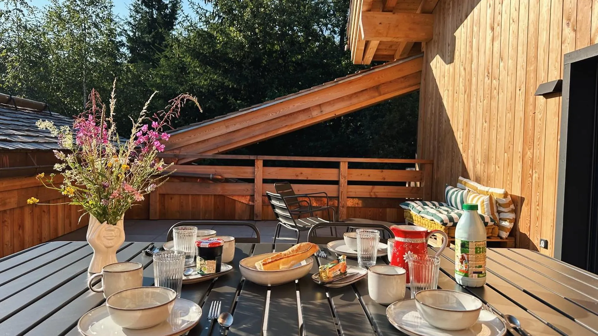 L'Olympe De Combloux - Terrasse & Balcon Sur La Foret 0*,  France